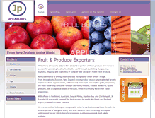 Tablet Screenshot of jpexports.co.nz